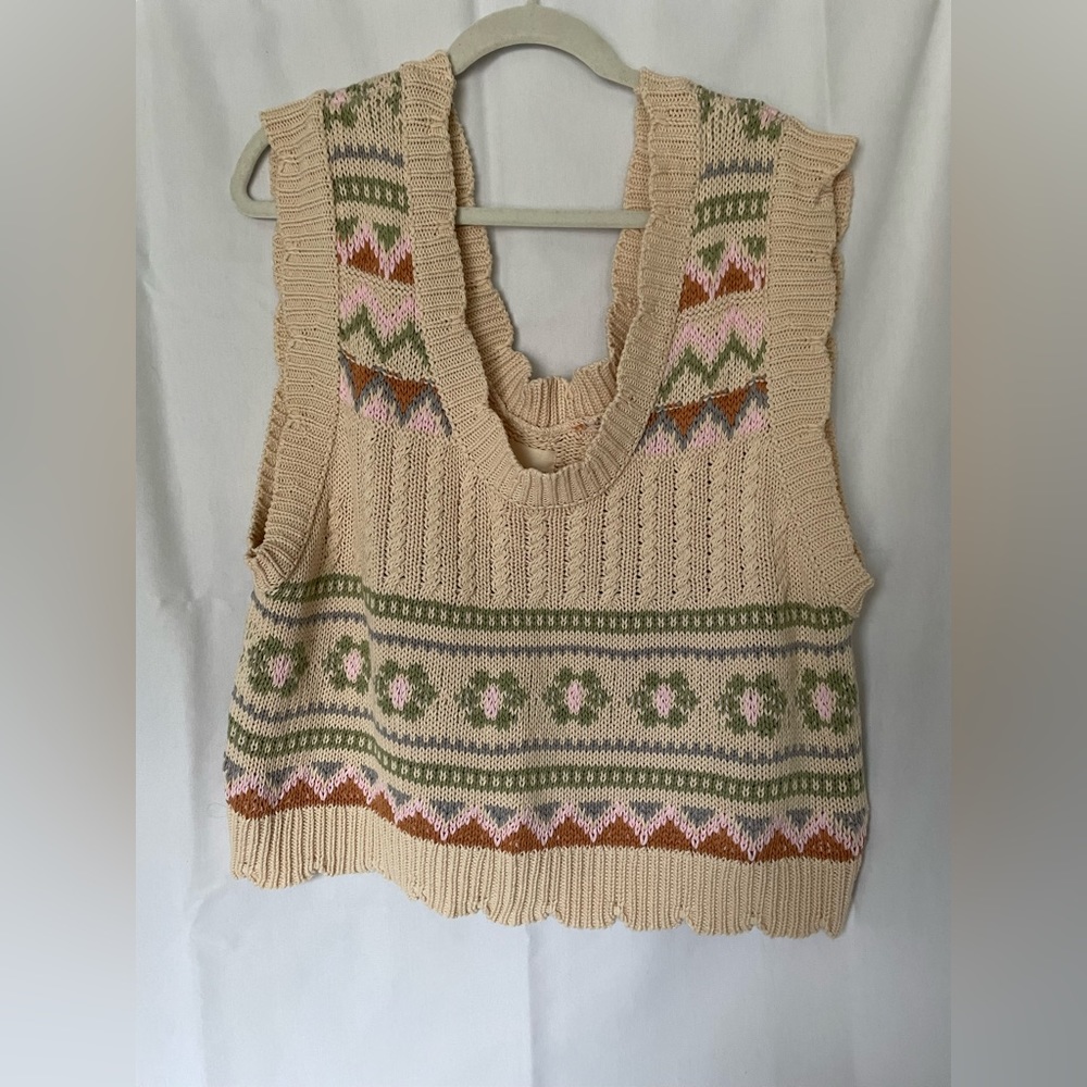 Anthropologie sweater vest. 2x.